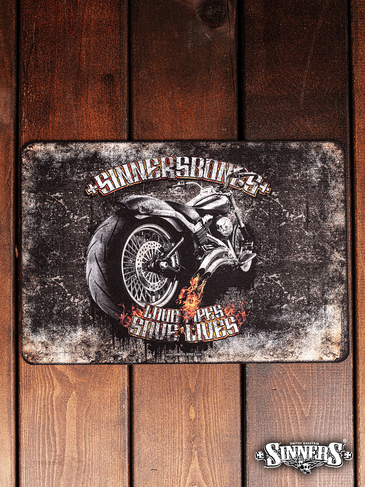 Коврик для мышки А3 "Loud Pipes Save Lives"