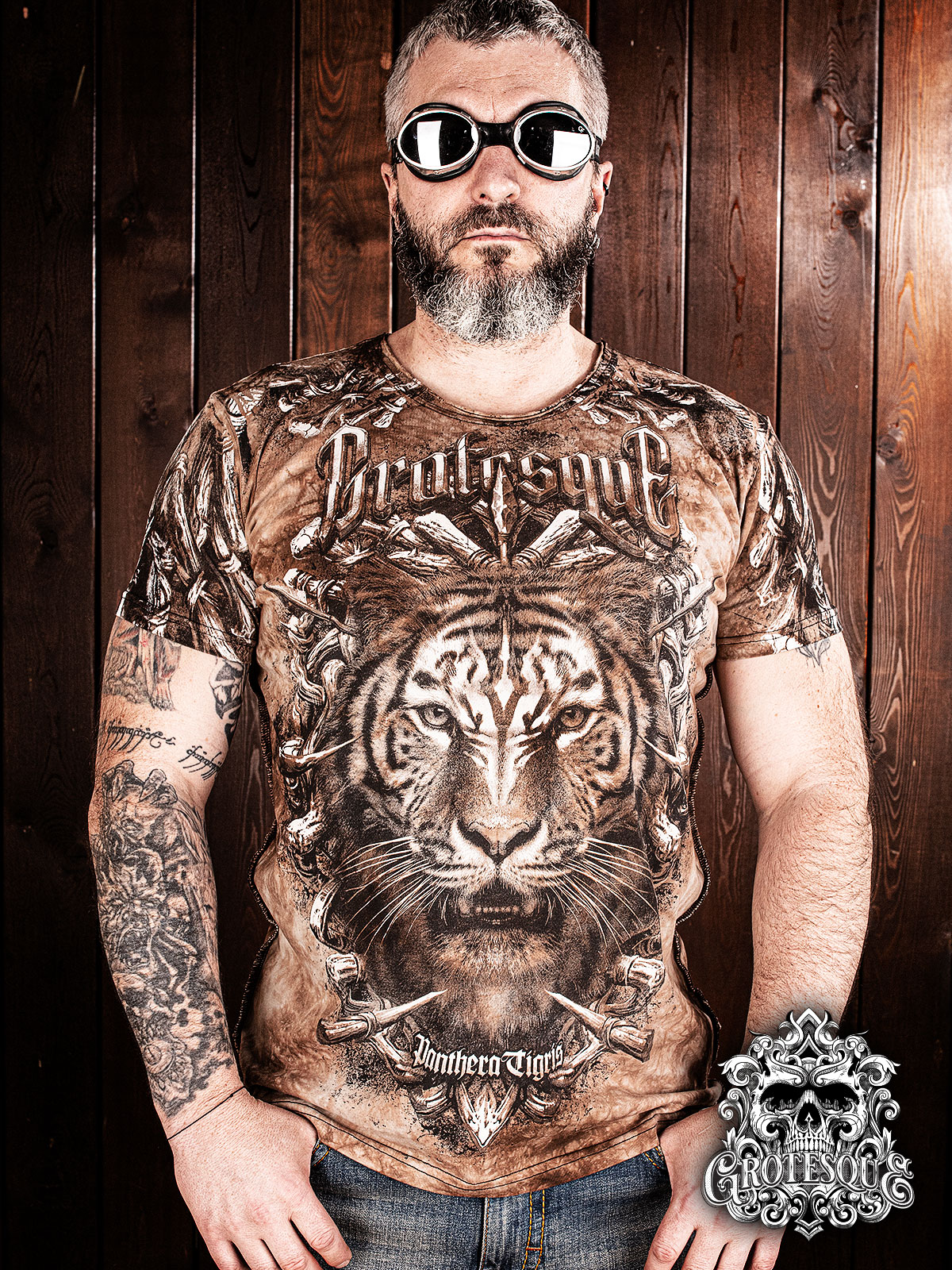 Футболка Мужская GROTESQUE "Panthera Tigris"